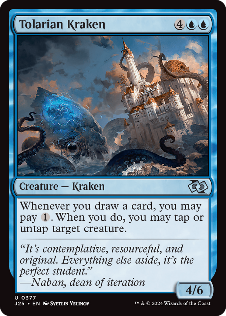 Tolarian Kraken [Foundations Jumpstart] | Odin's Place