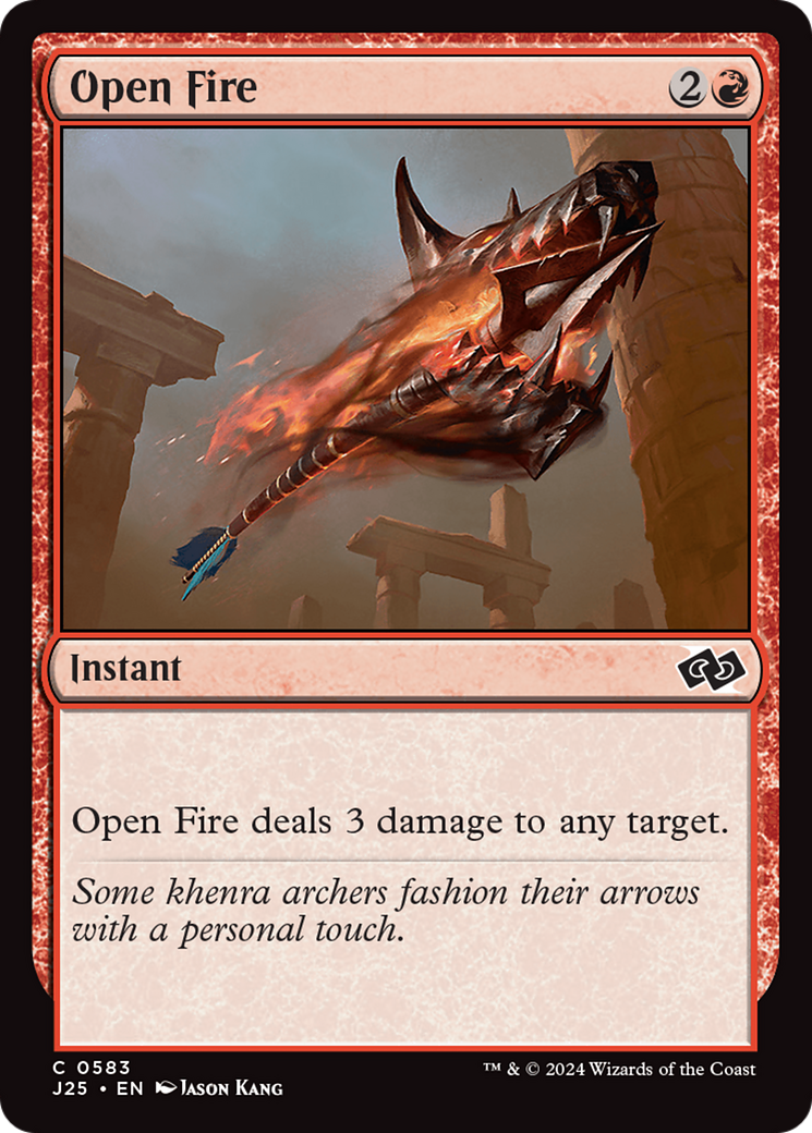 Open Fire [Foundations Jumpstart] | Odin's Place