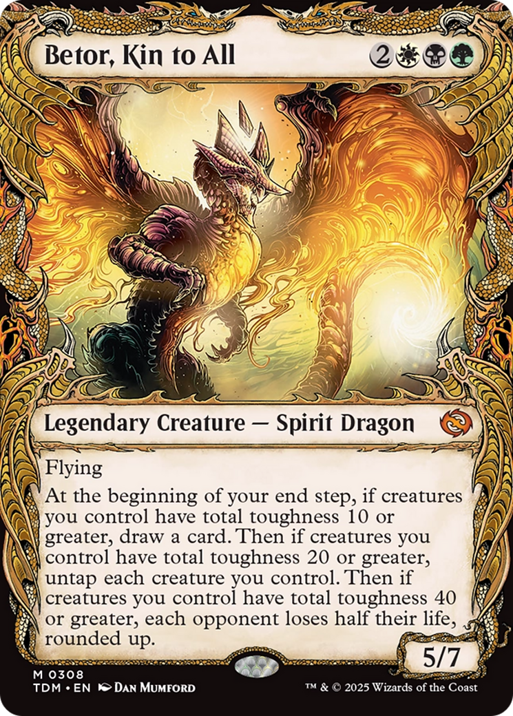 Betor, Kin to All (Showcase) [Tarkir: Dragonstorm] | Odin's Place