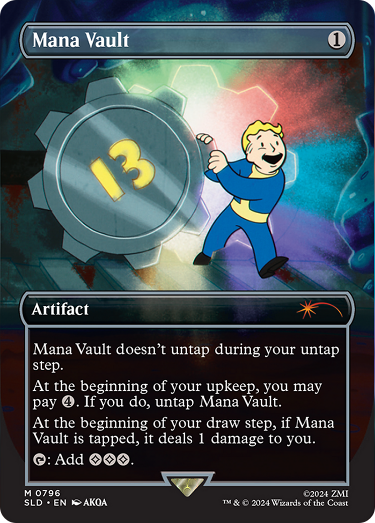 Mana Vault (Rainbow Foil) [Secret Lair Drop Series] | Odin's Place