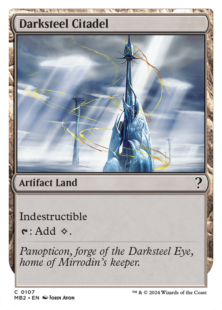 Darksteel Citadel (White Border) [Mystery Booster 2] | Odin's Place