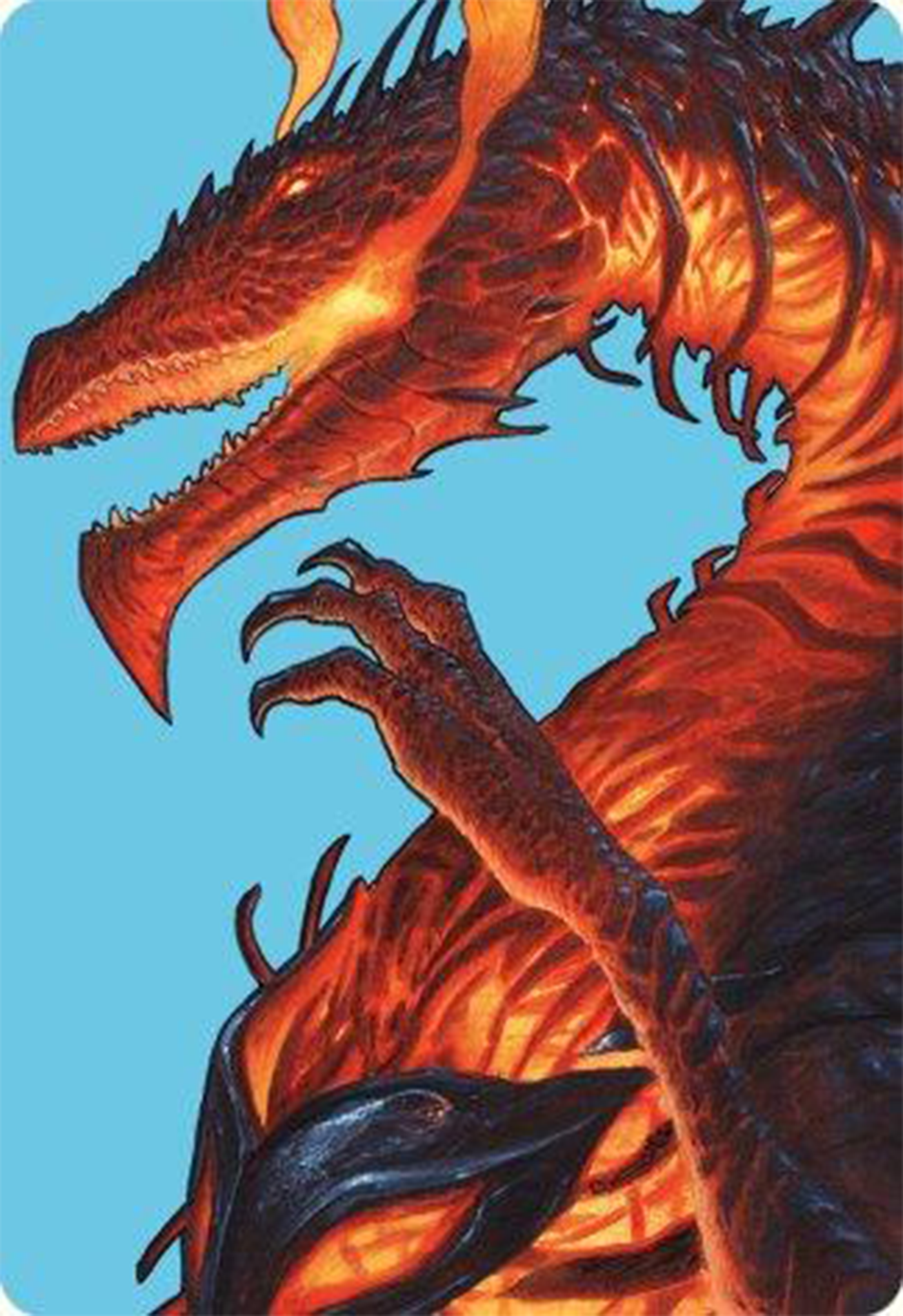 Herigast, Erupting Nullkite Art Card [Modern Horizons 3 Art Series] | Odin's Place