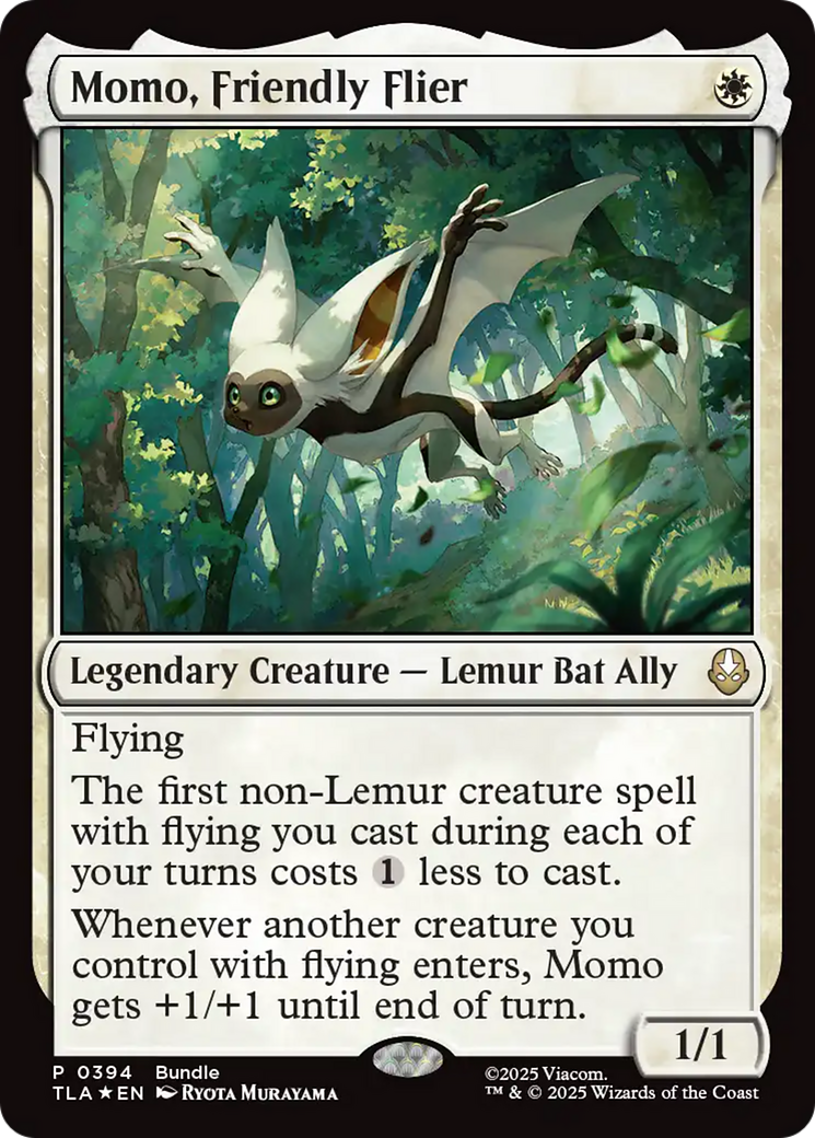 Momo, Friendly Flier (Bundle) [Avatar: The Last Airbender Promos] | Odin's Place