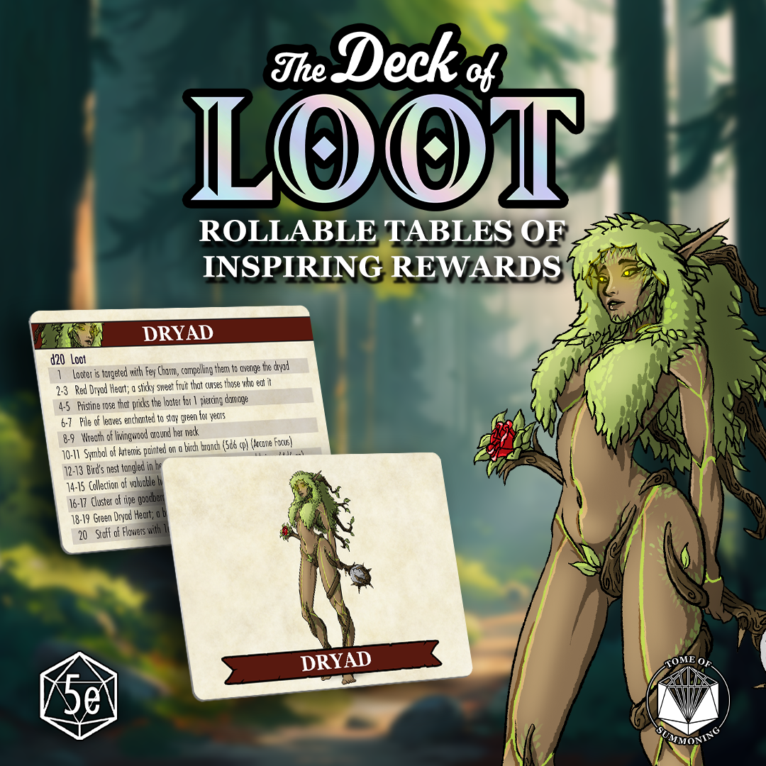 The Deck of Loot: Core Pack 1 - CR 0-6 | Odin's Place