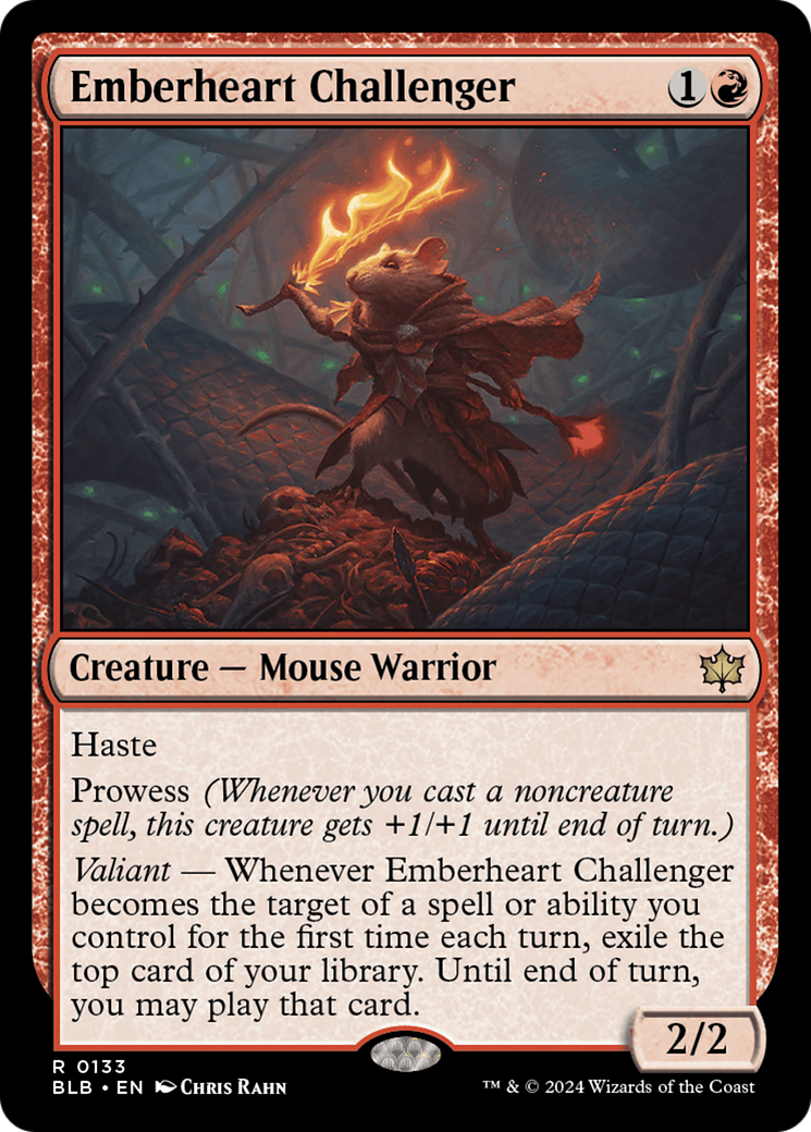 Emberheart Challenger [Bloomburrow] | Odin's Place