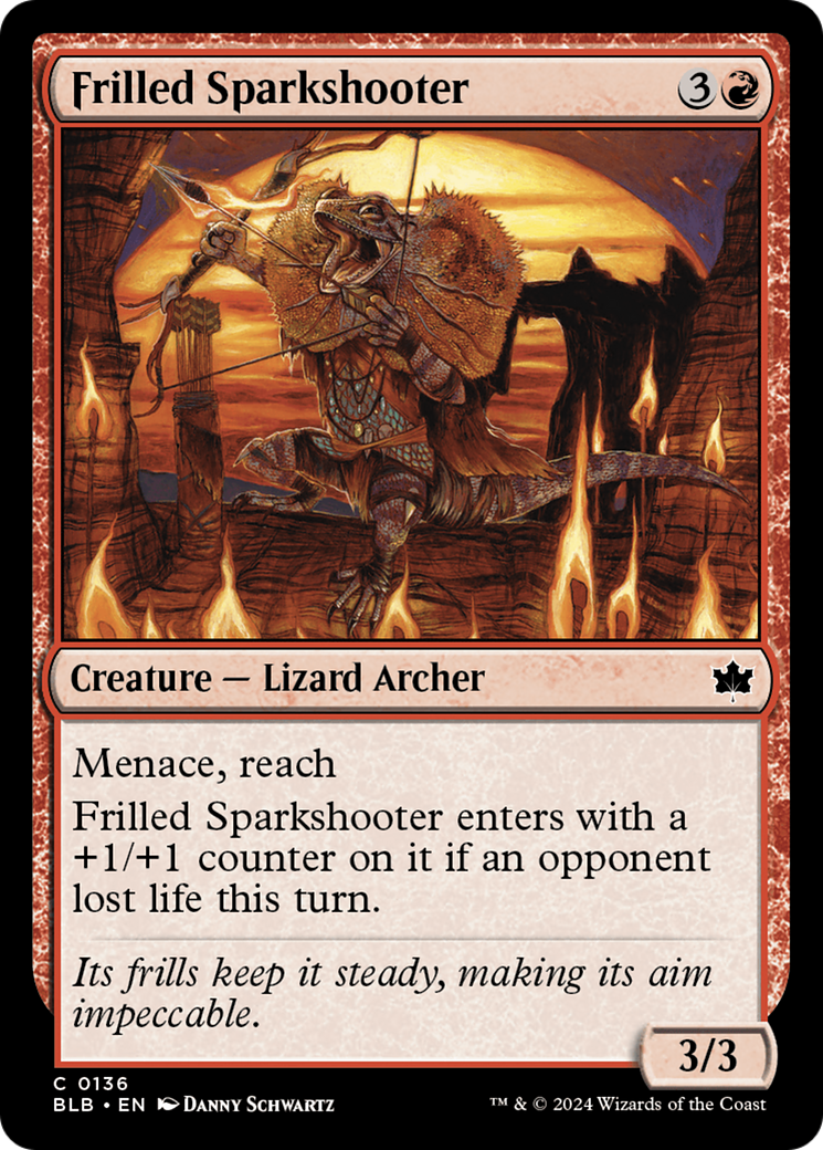 Frilled Sparkshooter [Bloomburrow] | Odin's Place