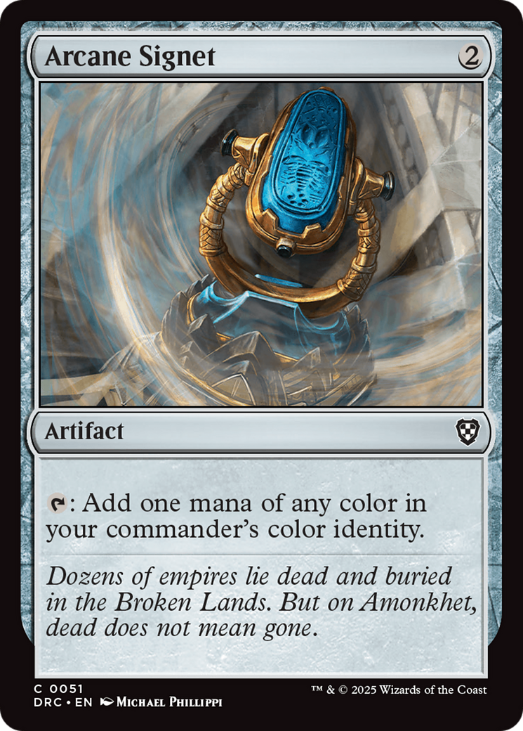 Arcane Signet [Aetherdrift Commander] | Odin's Place