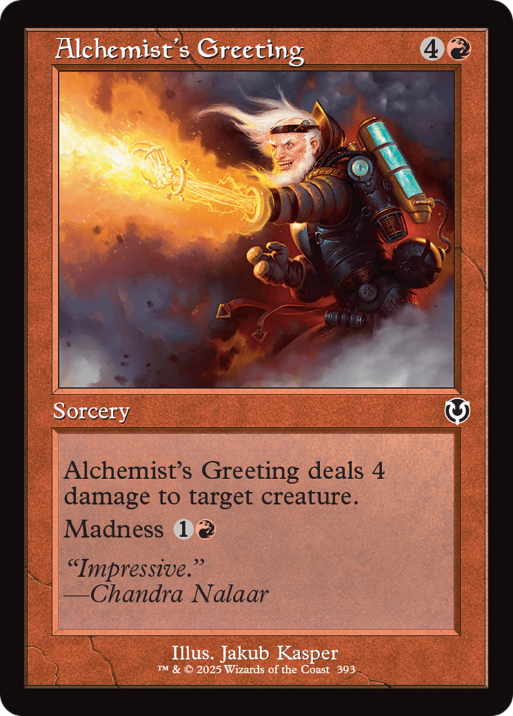 Alchemist's Greeting (Retro Frame) [Innistrad Remastered] | Odin's Place