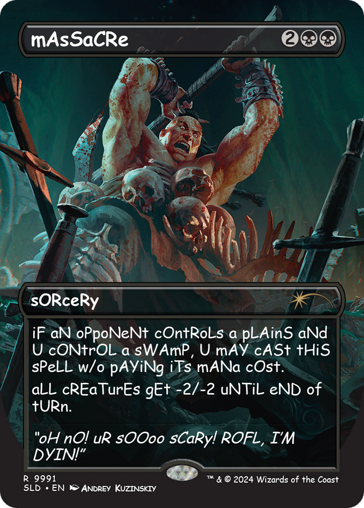 mAsSaCRe [Secret Lair Drop Series] | Odin's Place