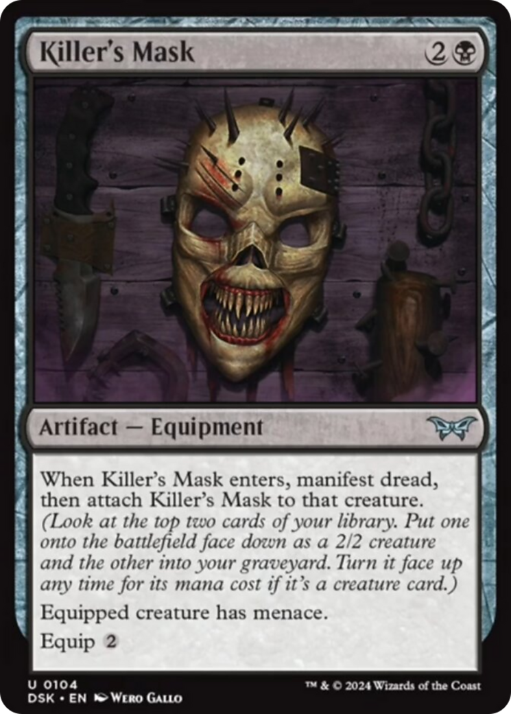 Killer's Mask [Duskmourn: House of Horror] | Odin's Place