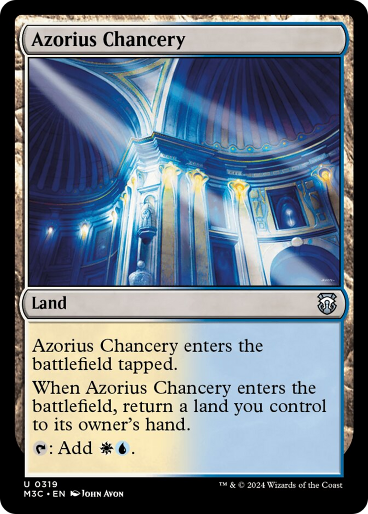 Azorius Chancery [Modern Horizons 3 Commander] | Odin's Place
