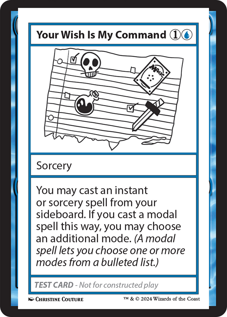 Your Wish Is My Command [Mystery Booster 2 Playtest Cards] | Odin's Place