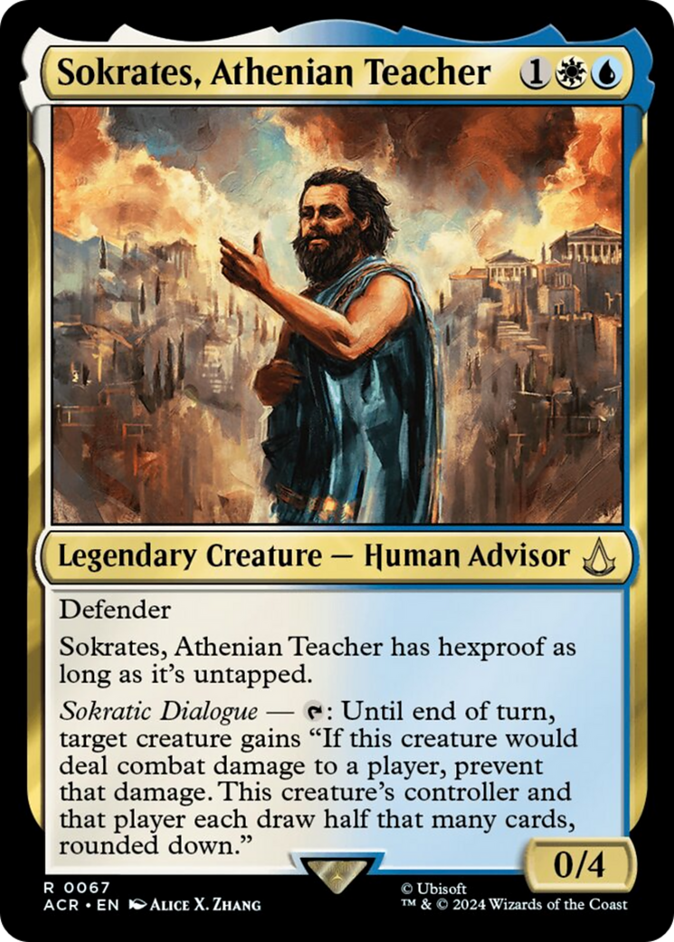 Sokrates, Athenian Teacher [Assassin's Creed] | Odin's Place