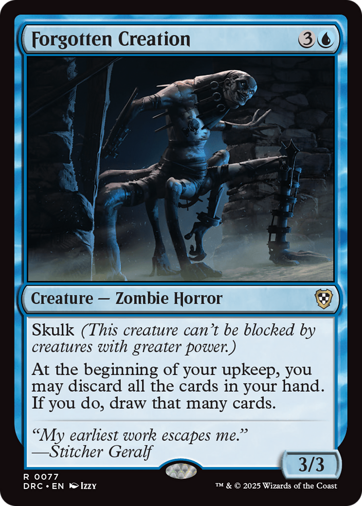 Forgotten Creation [Aetherdrift Commander] | Odin's Place