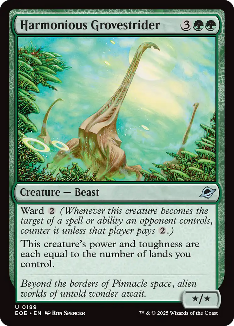 Harmonious Grovestrider [Edge of Eternities] | Odin's Place