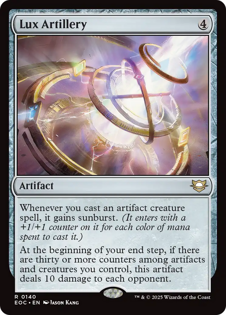Lux Artillery [Edge of Eternities Commander] | Odin's Place