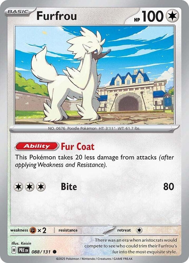 Furfrou (088/131) [Scarlet & Violet: Prismatic Evolutions] | Odin's Place