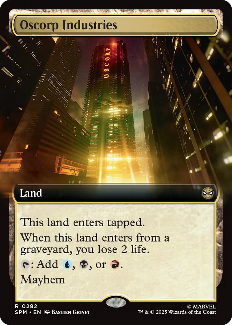 Oscorp Industries (Extended Art) [Marvel's Spider-Man] | Odin's Place