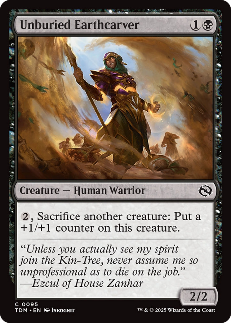 Unburied Earthcarver [Tarkir: Dragonstorm] | Odin's Place