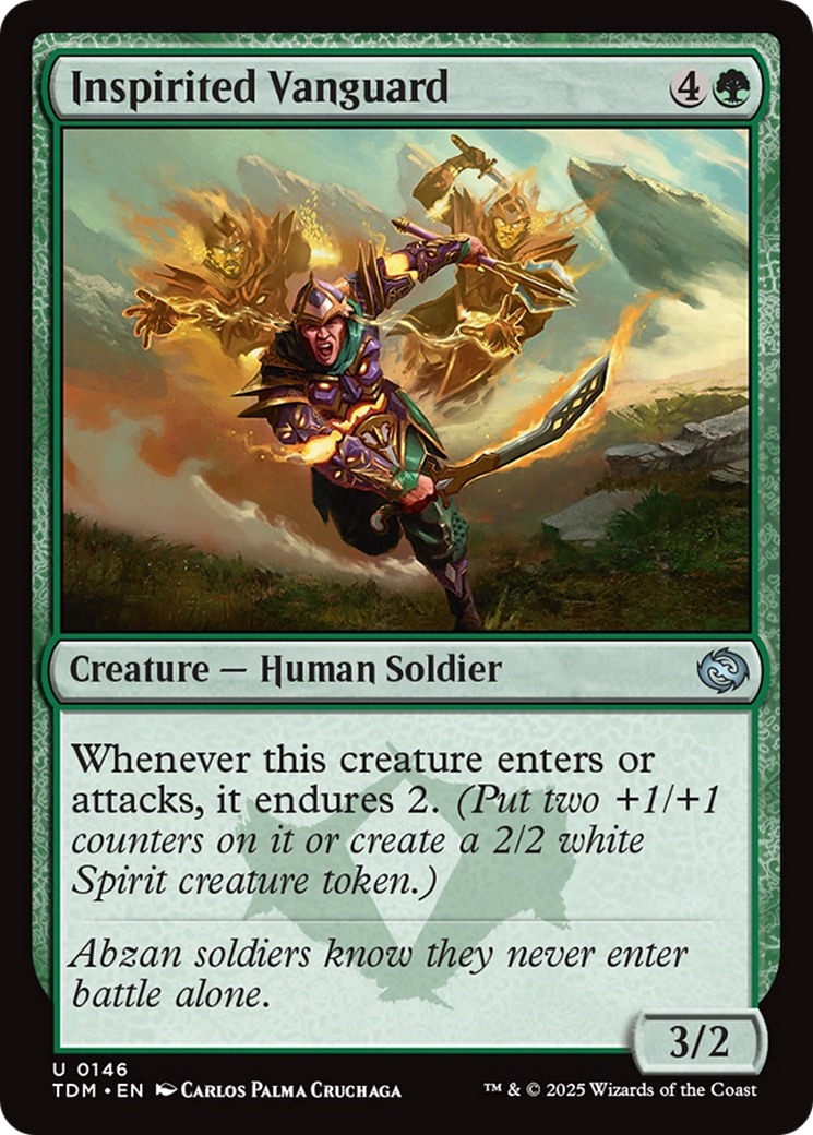 Inspirited Vanguard [Tarkir: Dragonstorm] | Odin's Place