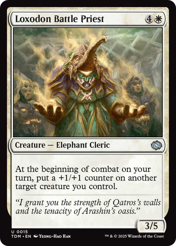 Loxodon Battle Priest [Tarkir: Dragonstorm] | Odin's Place