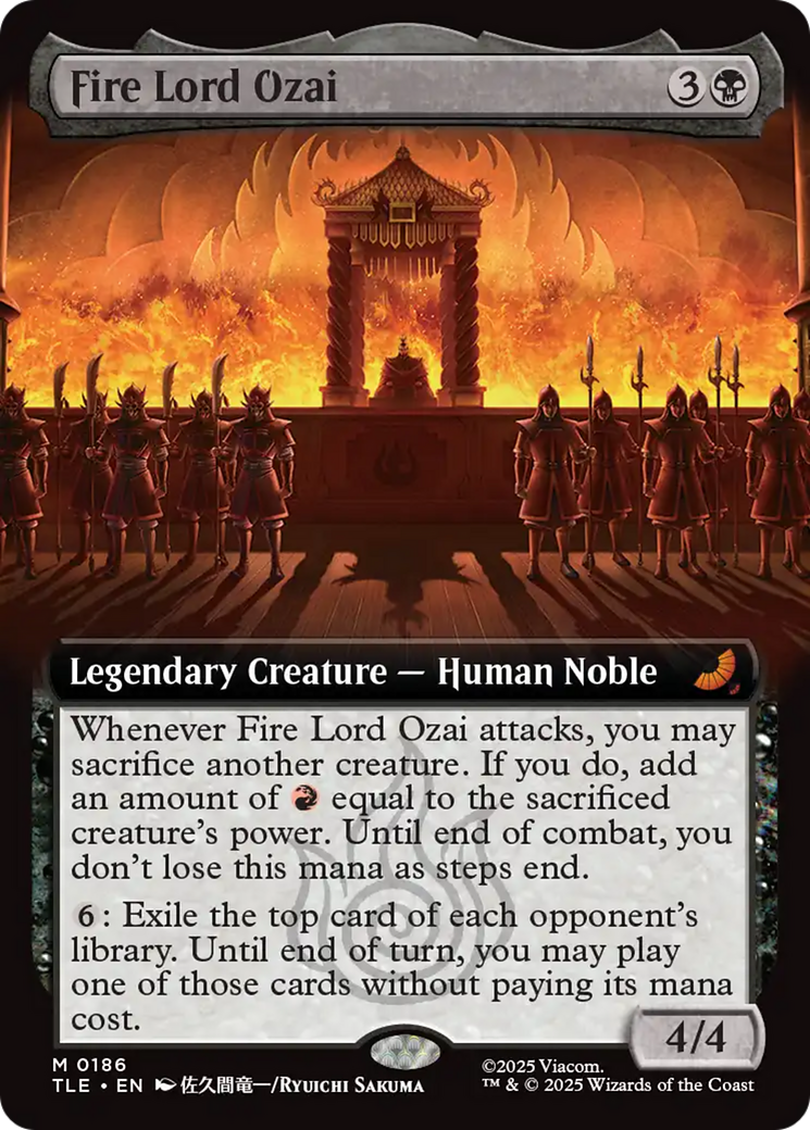 Fire Lord Ozai (Extended Art) [Avatar: The Last Airbender: Eternal-Legal] | Odin's Place
