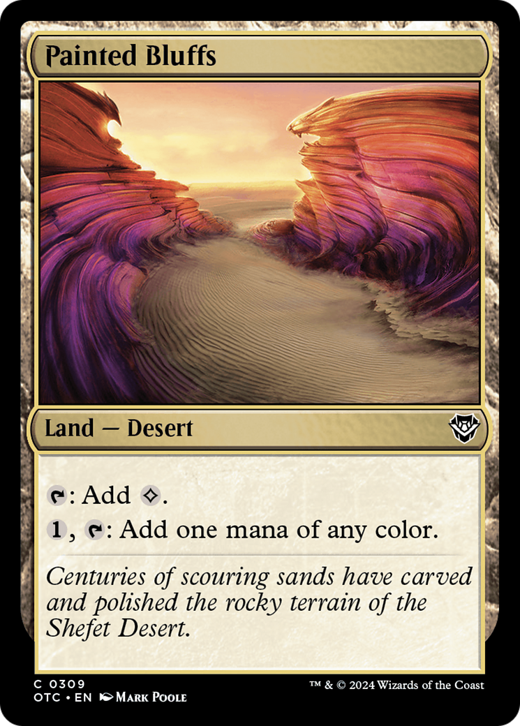 Painted Bluffs [Outlaws of Thunder Junction Commander] | Odin's Place