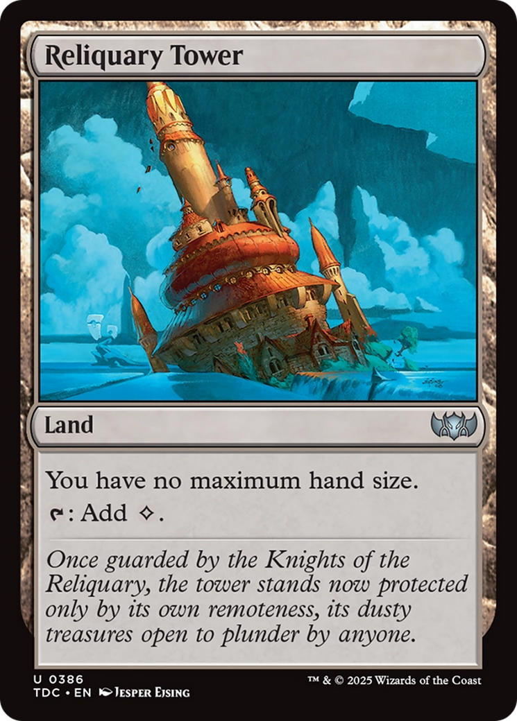 Reliquary Tower [Tarkir: Dragonstorm Commander] | Odin's Place