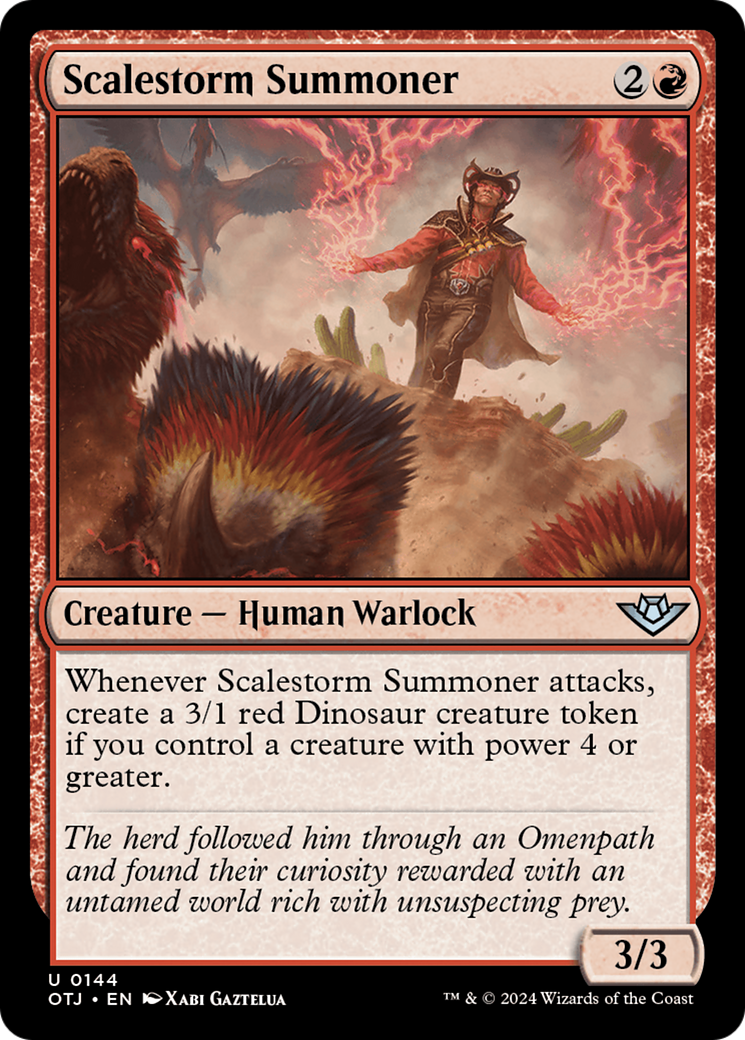 Scalestorm Summoner [Outlaws of Thunder Junction] | Odin's Place