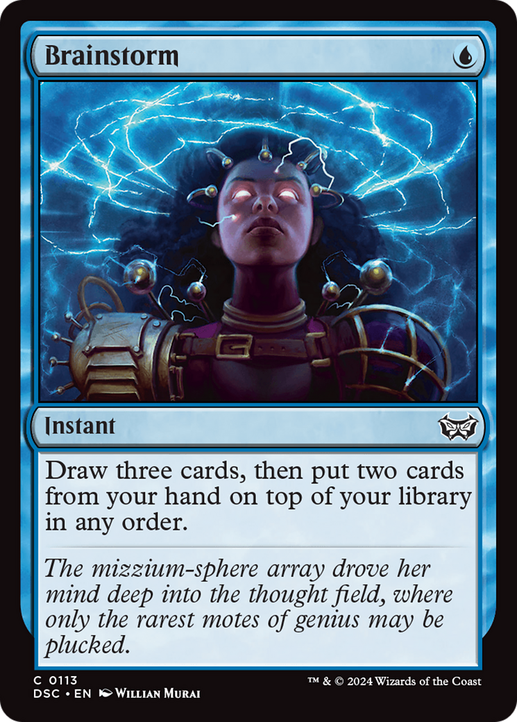 Brainstorm [Duskmourn: House of Horror Commander] | Odin's Place