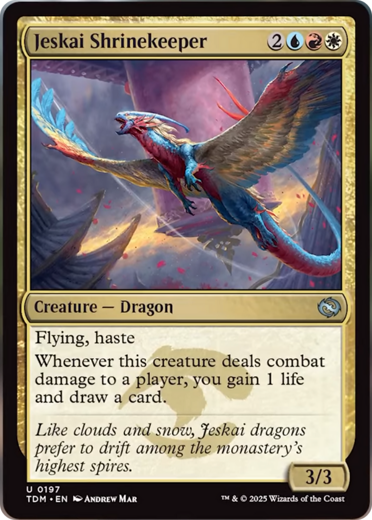 Jeskai Shrinekeeper [Tarkir: Dragonstorm] | Odin's Place
