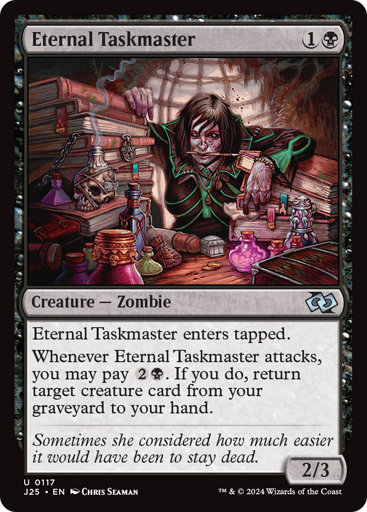 Eternal Taskmaster [Foundations Jumpstart] | Odin's Place