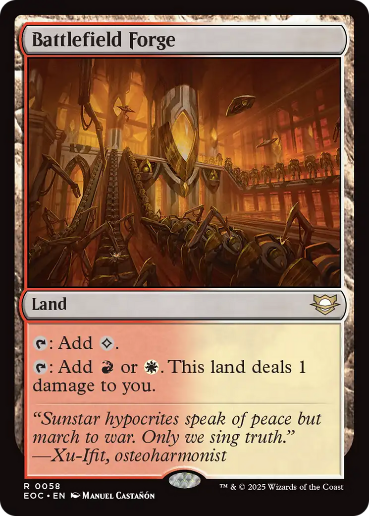 Battlefield Forge [Edge of Eternities Commander] | Odin's Place