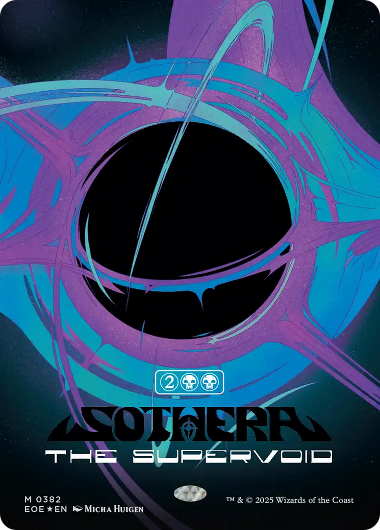 Sothera, the Supervoid (Singularity Foil) [Edge of Eternities] | Odin's Place