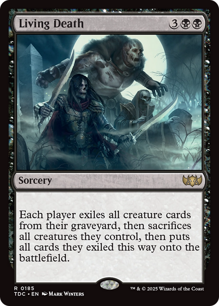 Living Death [Tarkir: Dragonstorm Commander] | Odin's Place