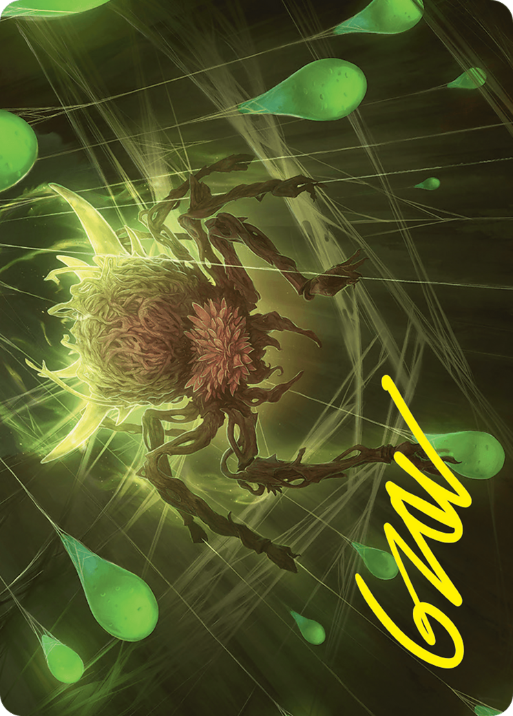 Spinner of Souls Art Card (13/54) (Gold-Stamped Signature) [Foundations Art Series] | Odin's Place