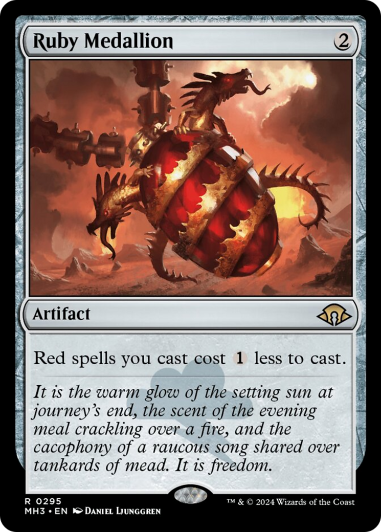 Ruby Medallion [Modern Horizons 3] | Odin's Place