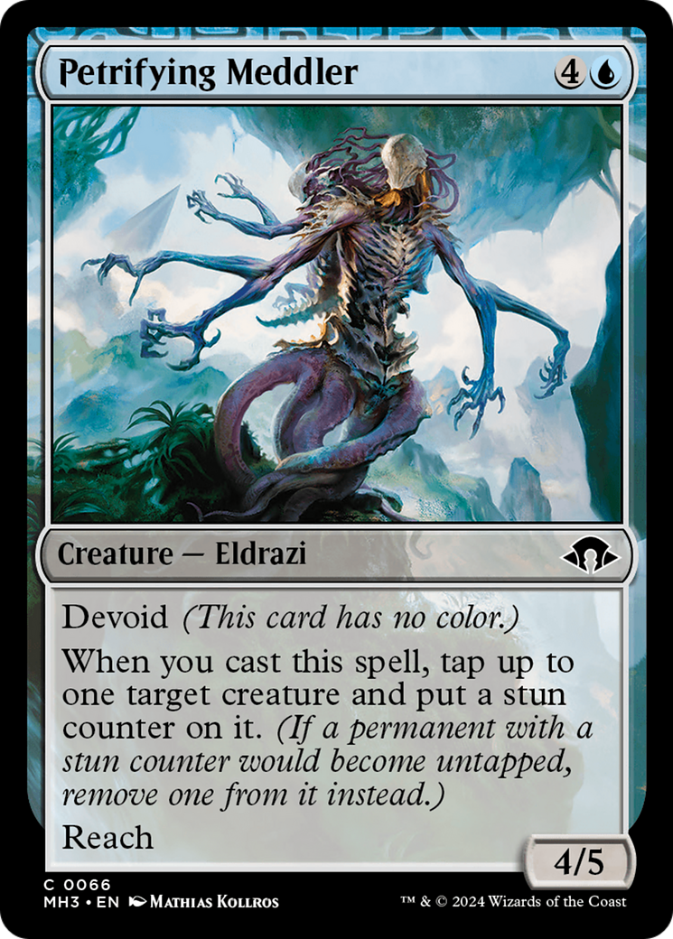 Petrifying Meddler [Modern Horizons 3] | Odin's Place