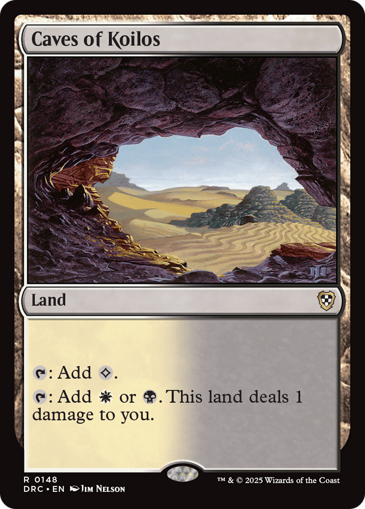 Caves of Koilos [Aetherdrift Commander] | Odin's Place