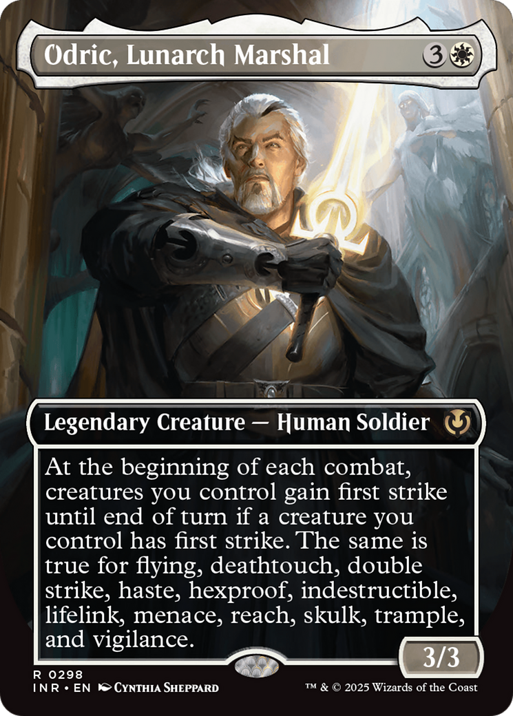 Odric, Lunarch Marshal (Borderless) [Innistrad Remastered] | Odin's Place