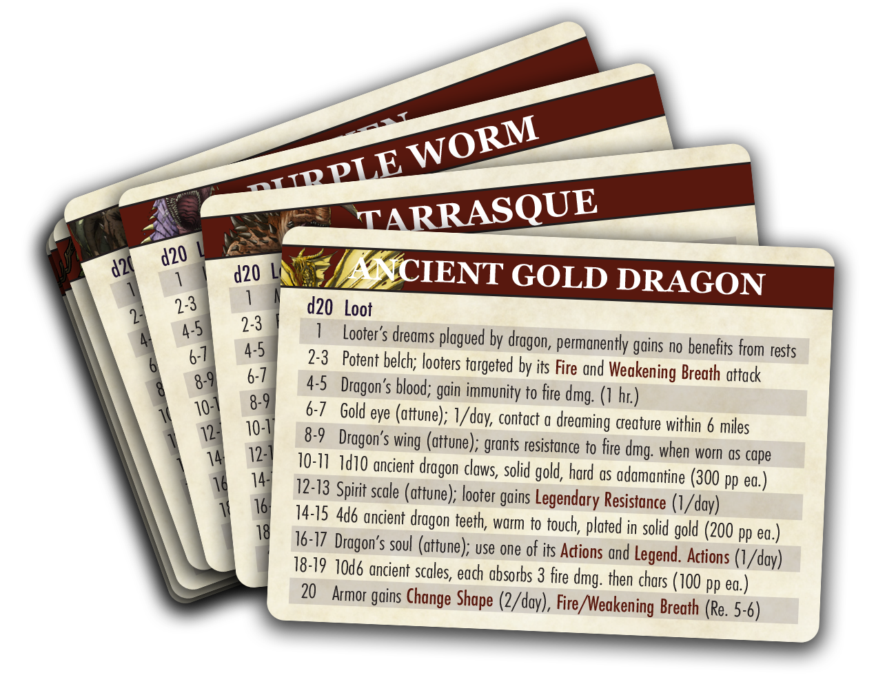 The Deck of Loot: Core Pack 3 - CR 11-30 | Odin's Place