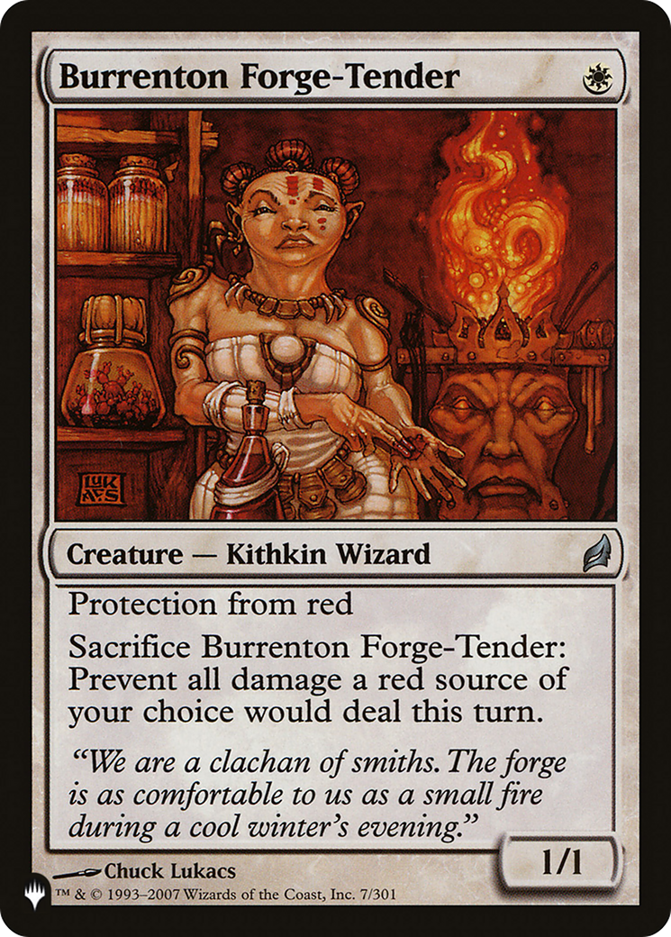 Burrenton Forge-Tender [The List] | Odin's Place