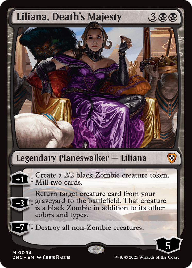 Liliana, Death's Majesty [Aetherdrift Commander] | Odin's Place