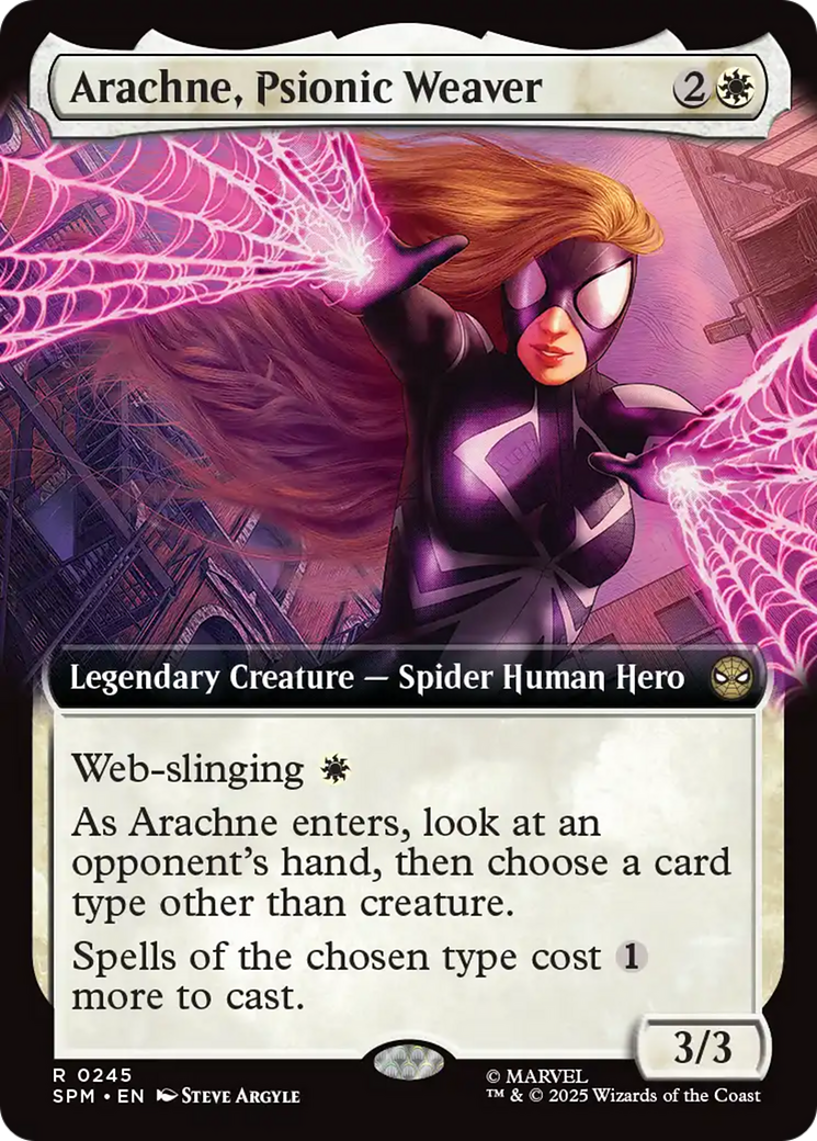 Arachne, Psionic Weaver (Extended Art) [Marvel's Spider-Man] | Odin's Place