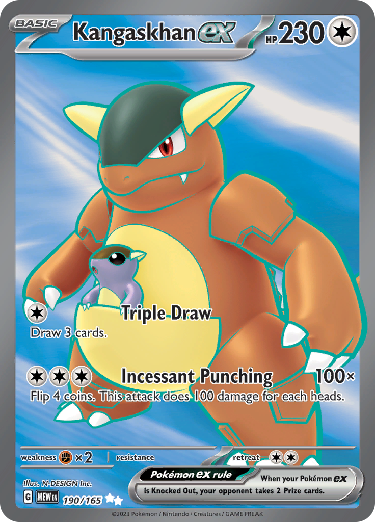 Kangaskhan ex (190/165) [Scarlet & Violet 151] | Odin's Place
