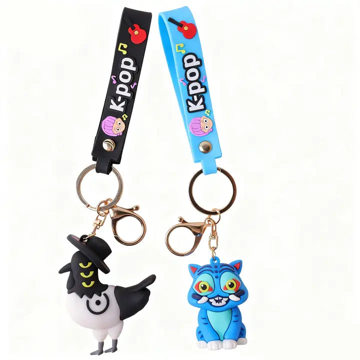 K-POP Demon Hunter Magpie Keychain Charm | Odin's Place