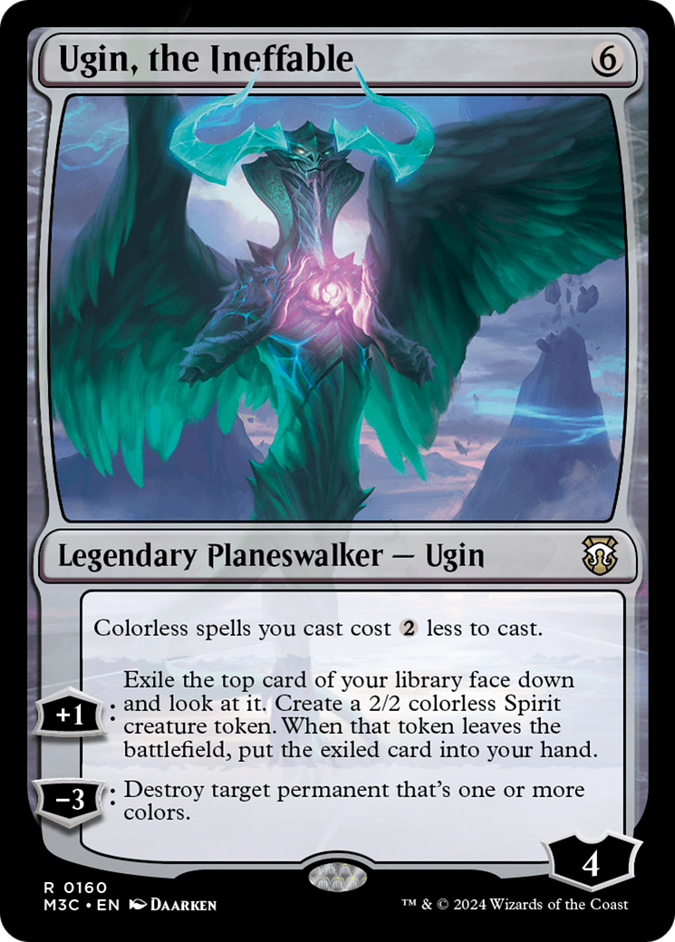 Ugin, the Ineffable (Ripple Foil) [Modern Horizons 3 Commander] | Odin's Place
