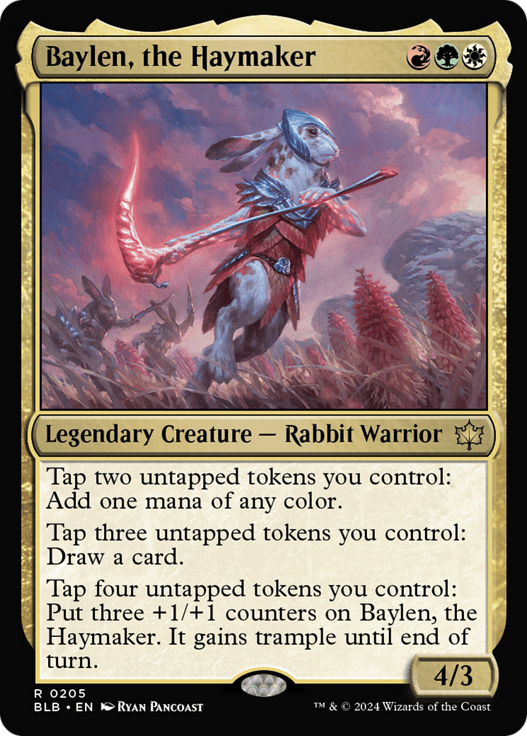 Baylen, the Haymaker [Bloomburrow] | Odin's Place