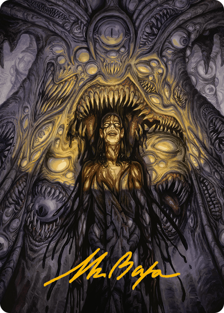 Chthonian Nightmare Art Card (Gold-Stamped Signature) [Modern Horizons 3 Art Series] | Odin's Place