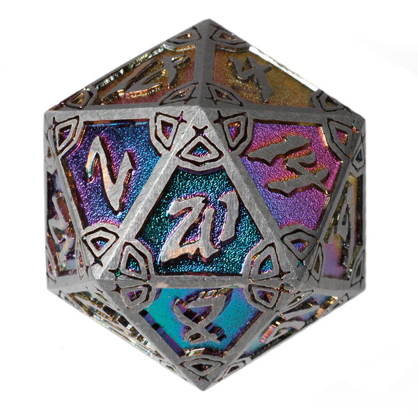 Die Hard Dice Metal D20 - Arcane Hexbreaker | Odin's Place